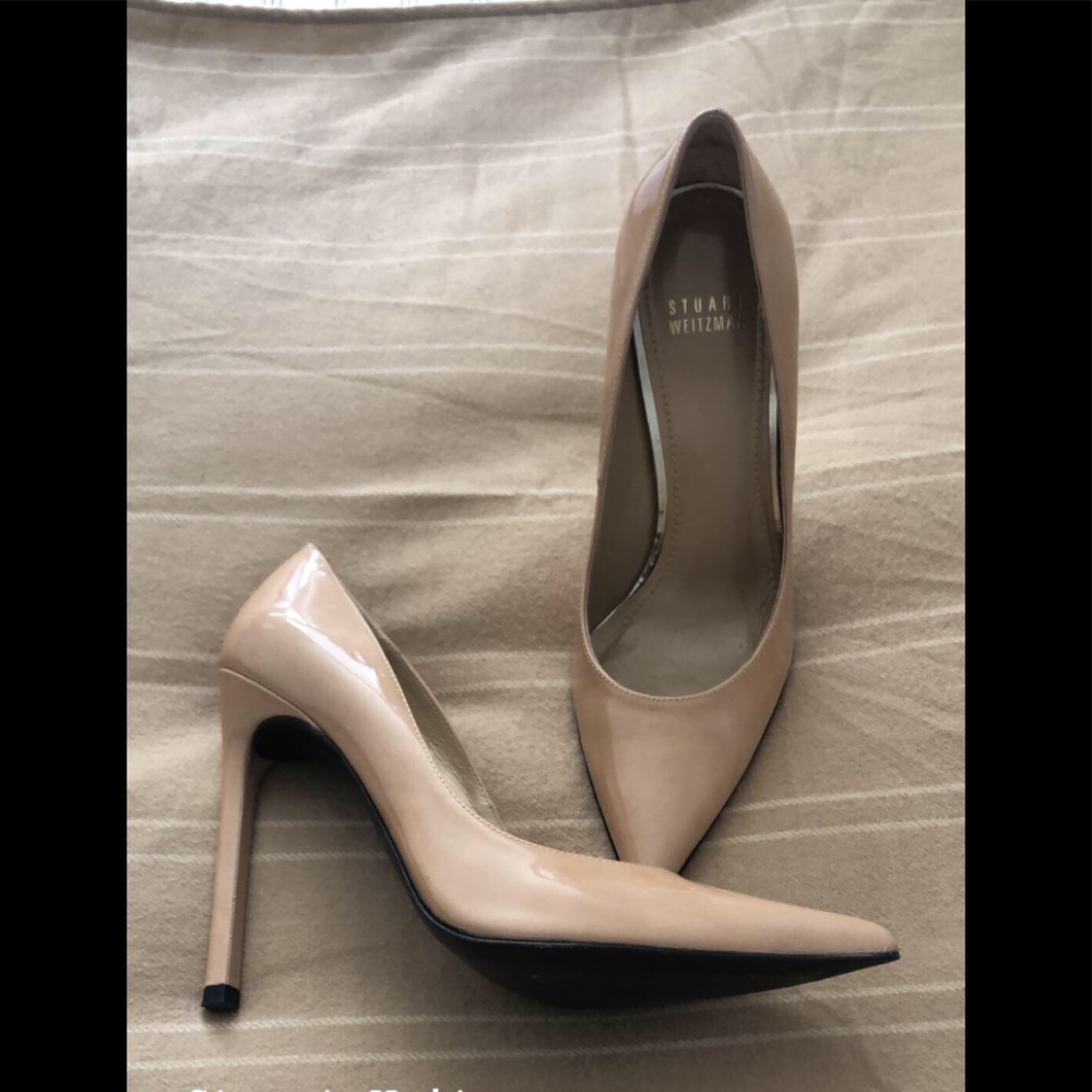 Stuart Weitzman Nude Pump